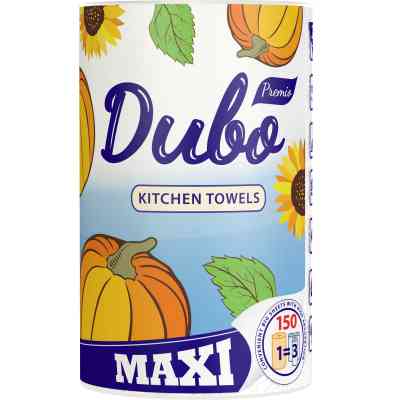Паперові рушники Диво Premio Maxi 2 шари 150 відривів 1 рулон (4820003833230) Вінниця