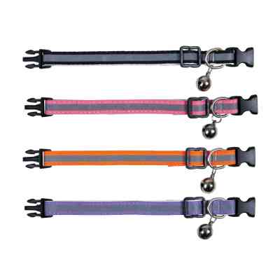 Ошейник для животных Trixie нейлон со светоотражающей полосой (4011905416861) Винница