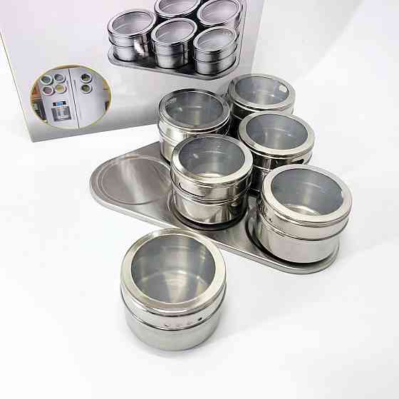 Столовый набор для специй на кухню MAG-745, Баночка для трав и специй Колбы ZW-66 Львов