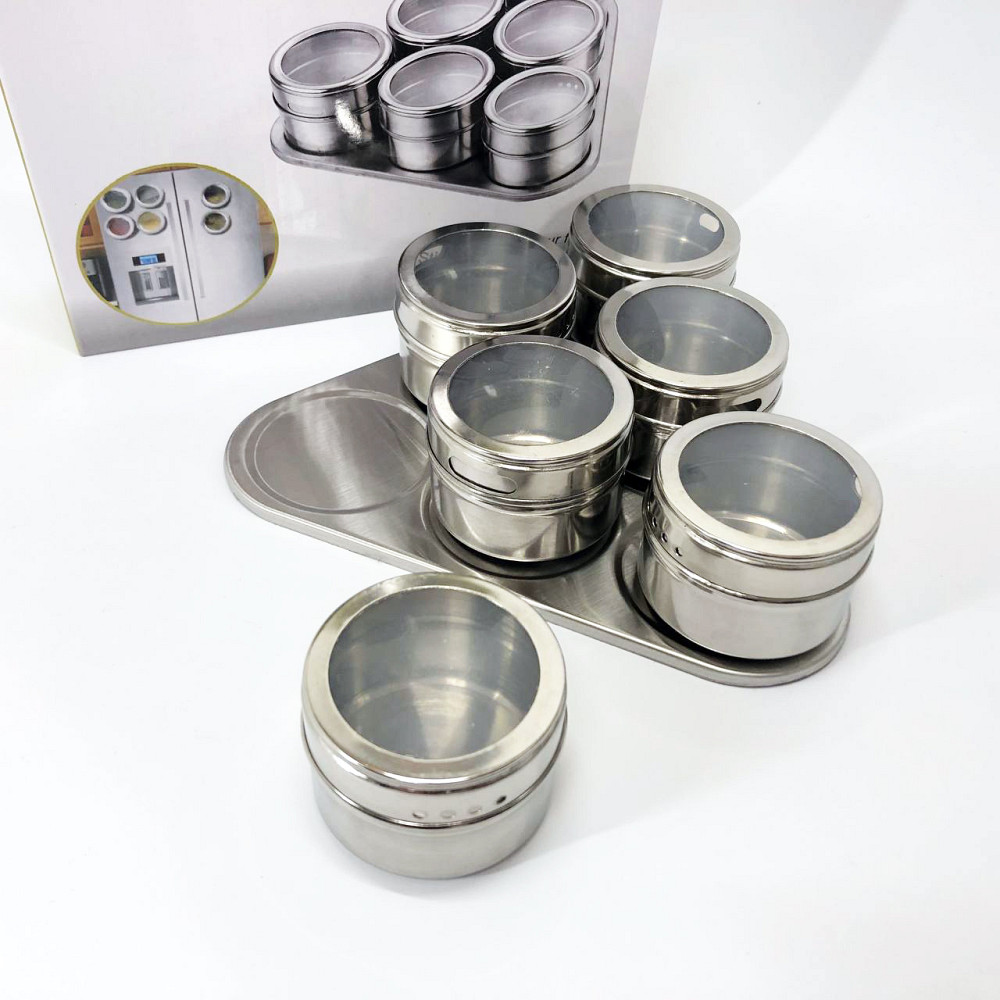 Столовый набор для специй на кухню MAG-745, Баночка для трав и специй Колбы ZW-66 Львов - изображение 3