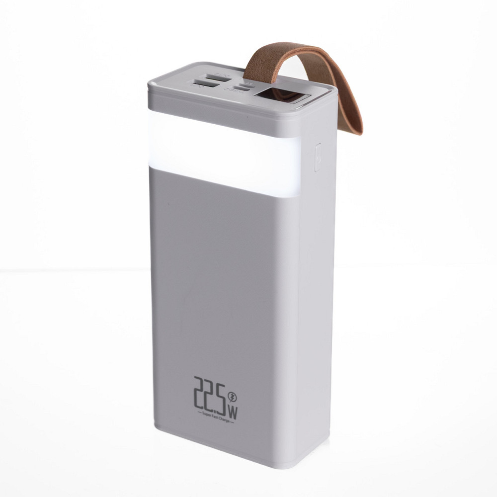 Повербанк 30000 mAh зі швидким заряджанням і ліхтариком 22.5 Вт powerbank заряджання для телефона ґаджетів Білий HP-N50 Коломыя - изображение 2