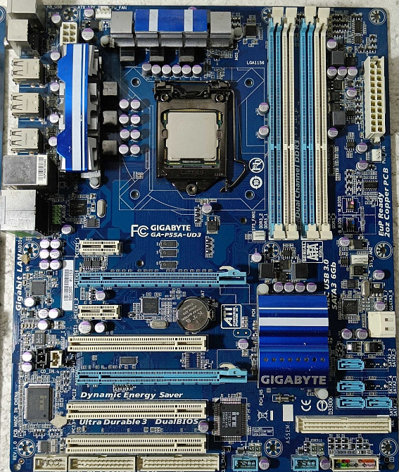 КОМПЛЕКТ Материнка GIGABYTE GA-P55A-UD3 + проц i7-870 i5 760 LGA1156 Харків - фото 3