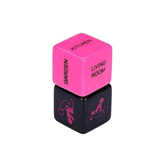 Набор кубиков Wooomy Ooo 5 Dice Set (EN): места и позы для секса, интимные действия и части тела Sex Aura Киев