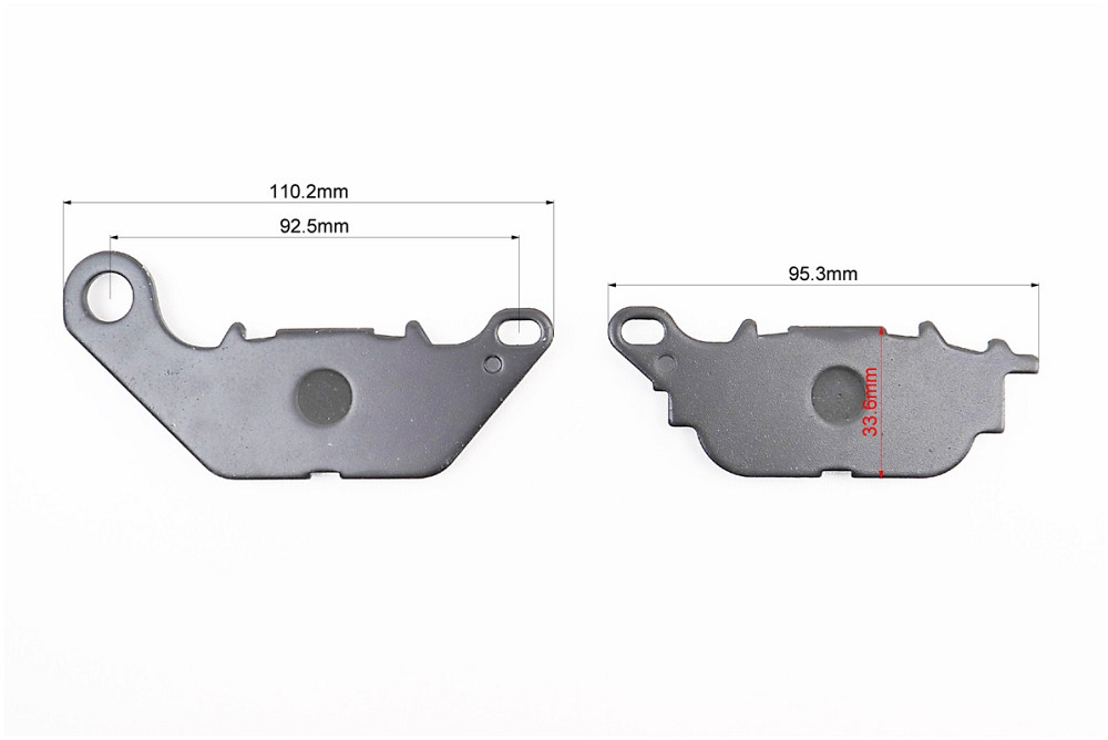 Гальмівні колодки (дискові) Yamaha YBR-125 Custom/Jupiter MX/Sniper-135/LC-135/XC-125 Vity/MBK- XC125 WAAP к-кт Київ - фото 2