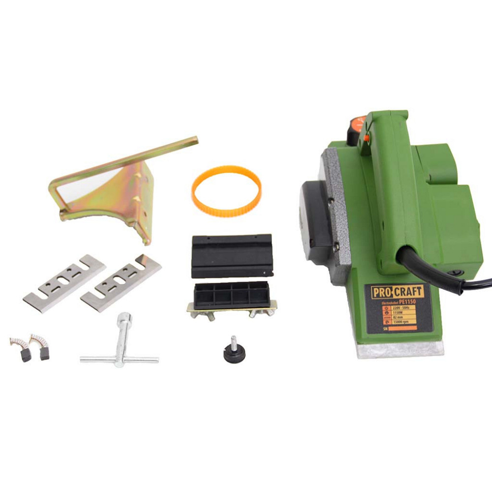 Рубанок электрический Procraft PE-1150 – 82 мм ширина строгания Львов - изображение 5