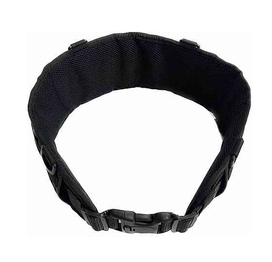 Ремінь розвантажувальний тактичний Novator RT-7 (Black) S (80-90 см) Киев