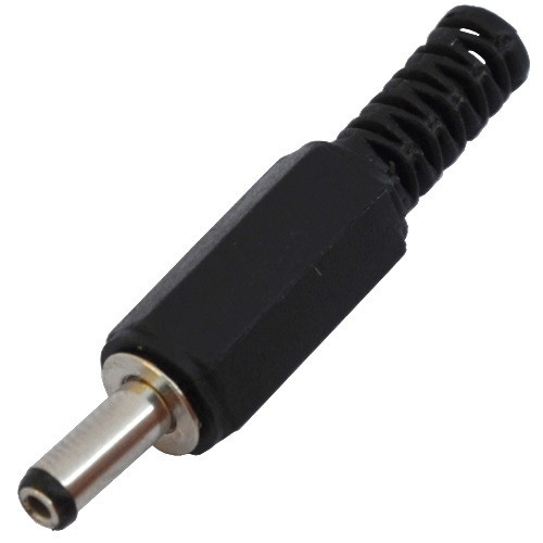 Штекер живлення 3,4\1,4 мм, довжина 9,5 мм, корпус пластик Полтава - фото 1