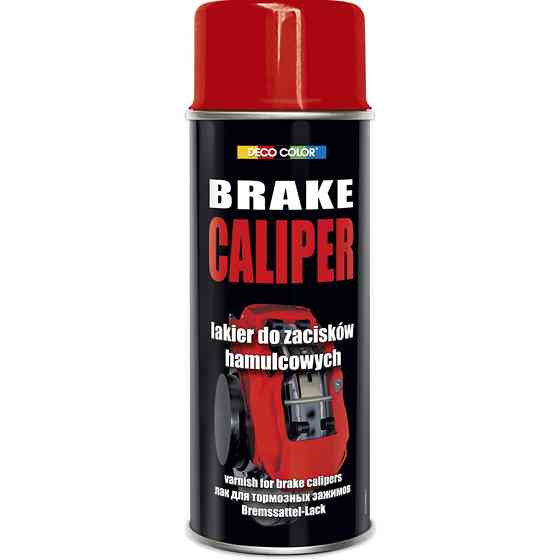 Краска для тормозных суппортов аэрозольная 