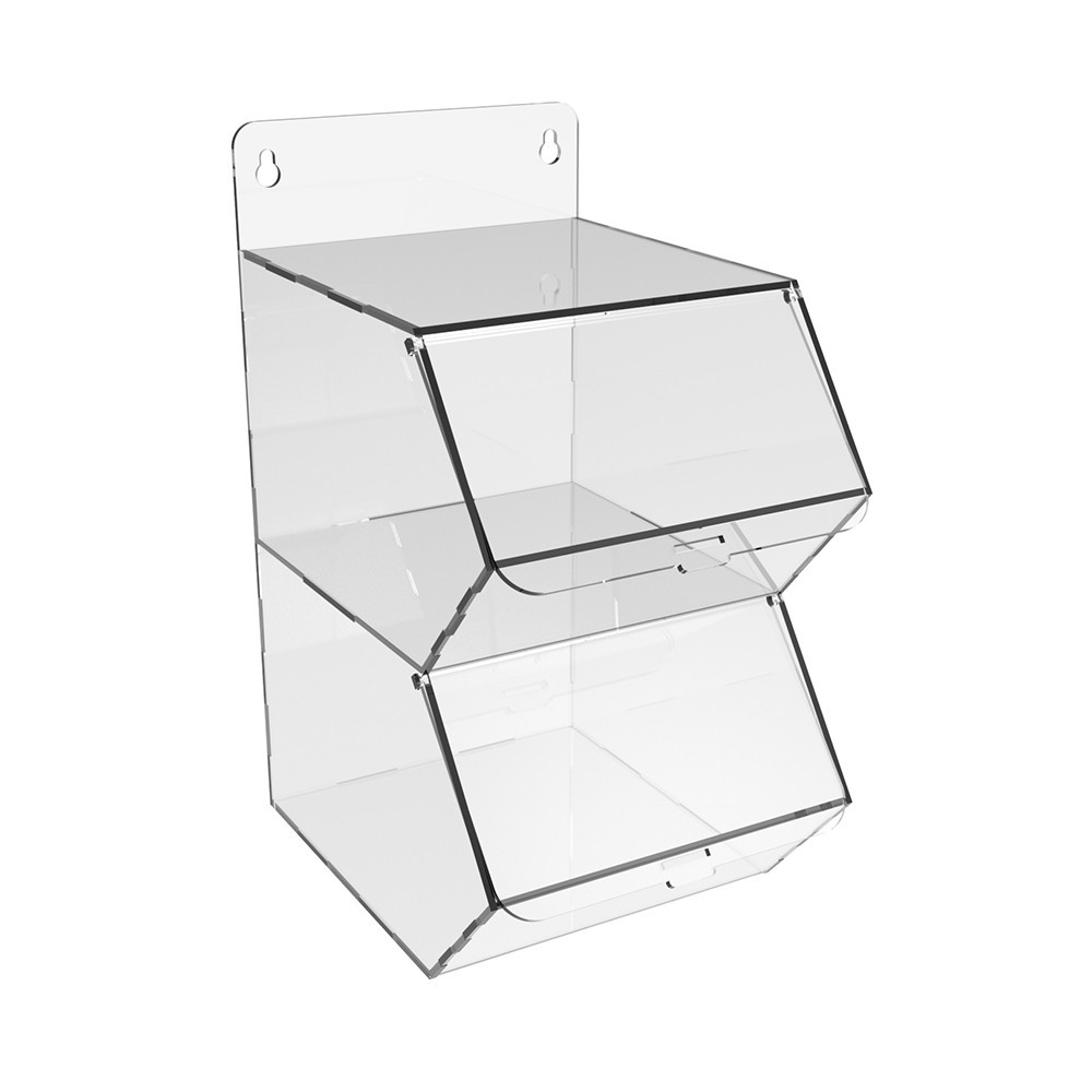 Диспенсер EKOSTAR вертикальный для мармеладов, снеков, орехов 2 ячейки Киев - изображение 3