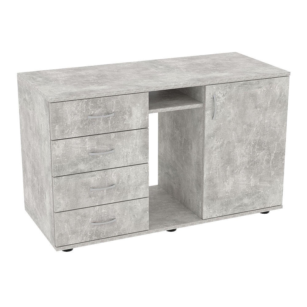 Тумба офісна Лідер, Бетон, 1100/480/650 Львів - фото 1