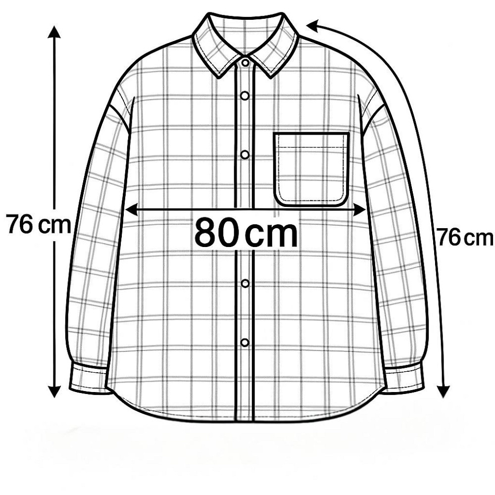 Рубашка женская A-N 7866 супероверсайз в клетку широкая, оранжевий, one size Киев - изображение 10