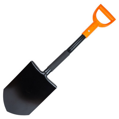 Лопата Flora штыковая с металлической ручкой 285x195x800мм 1.6кг (5045224) Винница - изображение 2