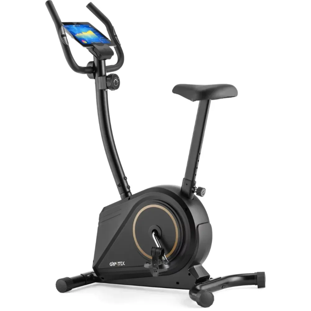Велотренажер магнитный Gymtek XB700 черно-желтый Киев - изображение 3