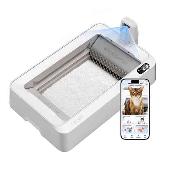 Смарт автоматический лоток PETKIT Purobot Crystal Duo with Camera Киев