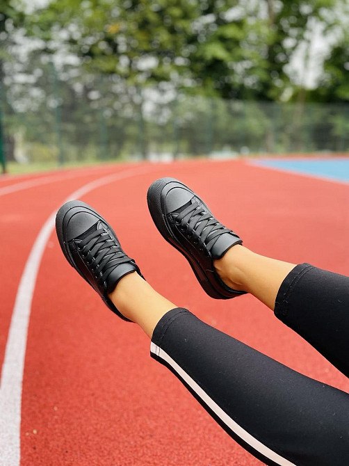 No brend Кеди жіночі M120-1 чорні (весна-осінь, еко-шкіра) (4756) Коломыя - изображение 4