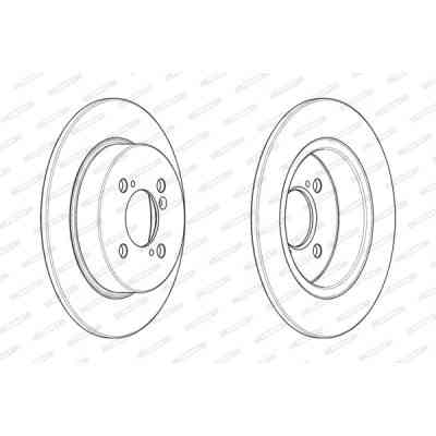 Тормозной диск FERODO DDF2071C Винница