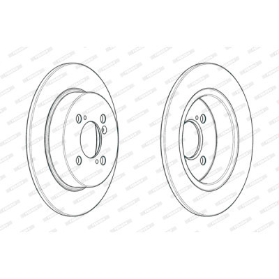 Тормозной диск FERODO DDF2071C Винница - изображение 1