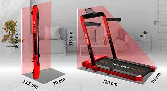 Беговая дорожка электрическая THUNDER RACE-RED Киев