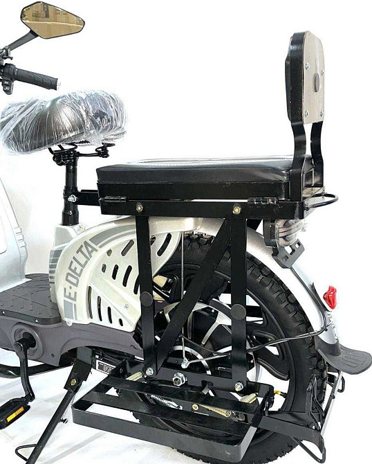 Электровелосипед Crosser E-Delta 800W 60V/15Ah 17 колеса - Серый. Харьков - изображение 1