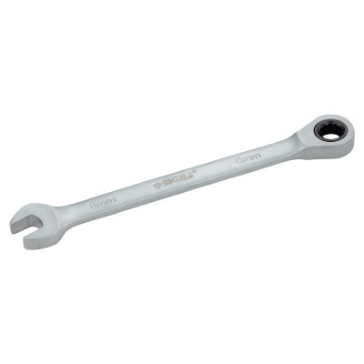 Ключ Sigma ріжково-накидний з тріскачкою 8мм CrV satine (6022081) Вінниця - фото 3