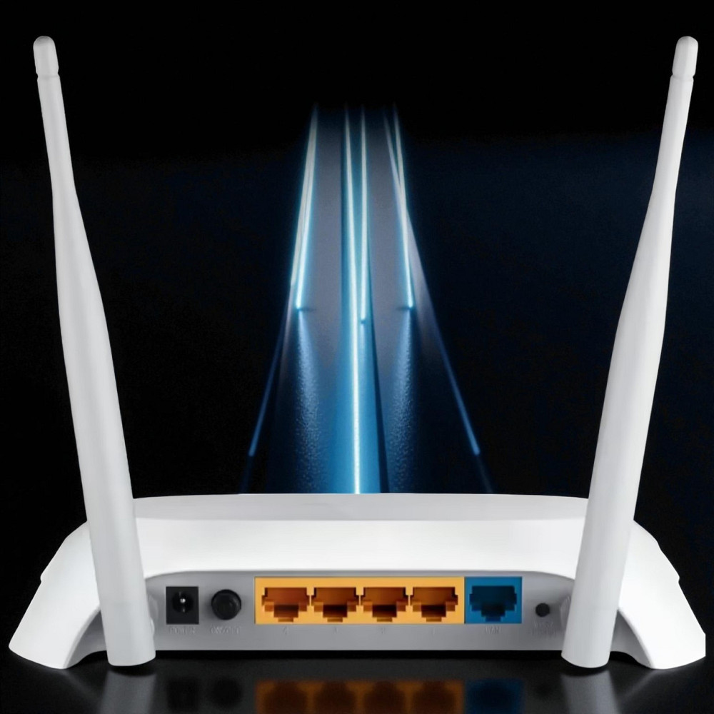 Скоростной Wi-Fi роутер TP-LINK TL-WR840N для дома и офиса Скорость Wi-Fi 300 Мбит/с вай фай роутер тп-ленк Львов - изображение 3