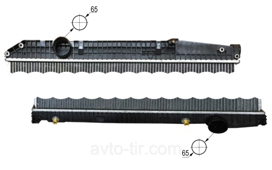 Радиатор без рамы MERCEDES ACTROS  9425002303 9425001203 9425002803 9425002903 Луцк