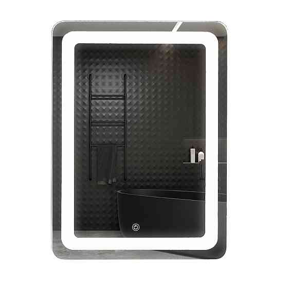 Дзеркало UNIO MRR-04 SQR-RA-S 600 x 800 mm LED FL з сенсором (000027463) Київ