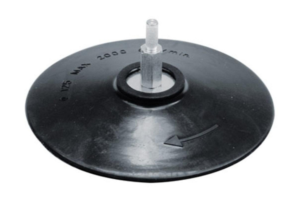 Круг-насадка шліфувальна VOREL з липучкою : Ø-125мм HEX(6-гран. хвостовик)  [12/120] Одеса - фото 1