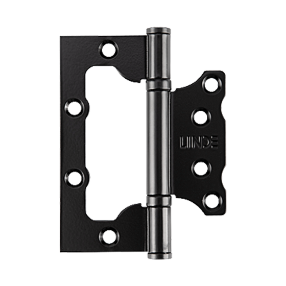 ЗАВИСА ДЛЯ ДВЕРЕЙ УНИВЕРСАЛЬНАЯ НЕВРЕЗНАЯ HB-100 BLACK ЧЕРНА Киев