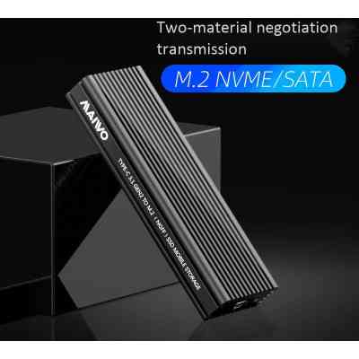 Карман внешний Maiwo M.2 SSD NVMe/SATA combo USB3.1 GEN2 Type-C al. (K1687P2) Винница