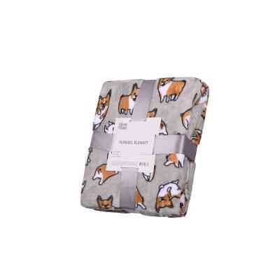 Плед Ardesto Flannel корги, 160х200 см (ART0109PB) Винница