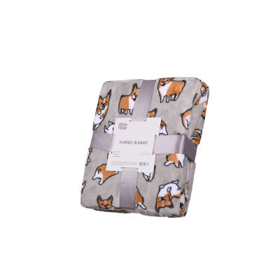 Плед Ardesto Flannel корги, 160х200 см (ART0109PB) Винница - изображение 1