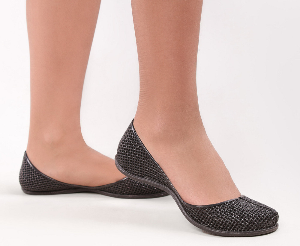 Гумові чорні чорні жіночі балетки для пляжних прогулянок ЄВА-тапочки літні щоденні Одеса - фото 9