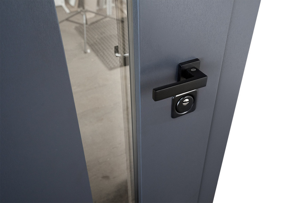 Входная дверь с терморазрывом Abwehr Termix Tower 527 Металл Lampre Антрацит+Vinorit Сосна Прованс 1200*2050 мм Киев - изображение 6