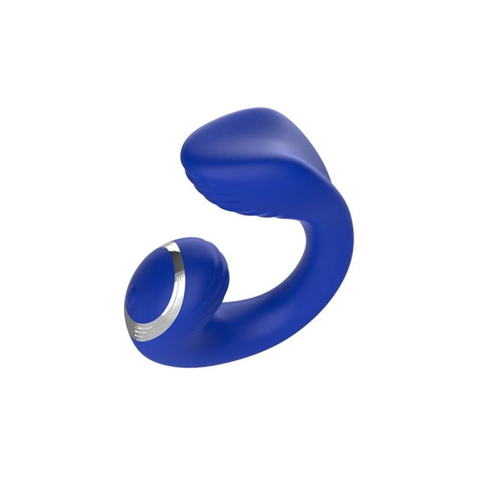 Вибратор для пар с дистанционным пультом Chisa Lust Ripple Meteor, синий Sex Aura Киев - изображение 5