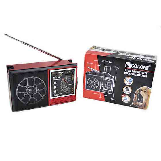 Радіоприймач GOLON-RX 006/ 0816 USB+SD (16 шт) Київ
