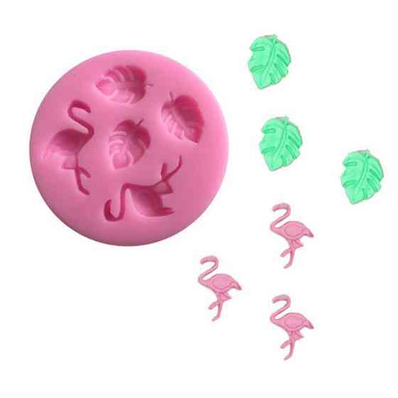 Молд кондитерский Фламинго 70 мм розовый Киев