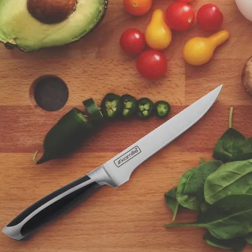 Ніж для кісток лезо 15см/ручка 13см нержавіюча сталь з ручкою ABS 5118 KAMILLE Житомир - фото 3