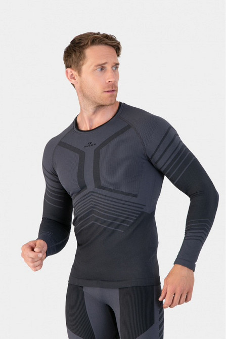 Термобелье мужское AVECS синий - 70512/23 Вишнёвое - изображение 2