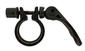 Хомут трубы подседельной велосипеда (крепление эксцентрик) Ø-28,6 черный KL-M07 KL Мукачево