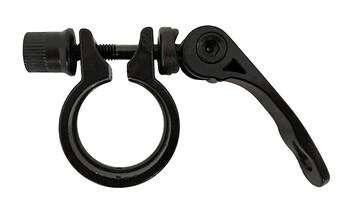 Хомут трубы подседельной велосипеда (крепление эксцентрик) Ø-28,6 черный KL-M07 KL Мукачево - изображение 1