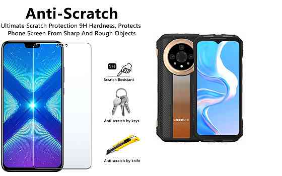 Защитное стекло NeoGlass для Doogee V31 GT – ультрапрозрачное и устойчивое Киев