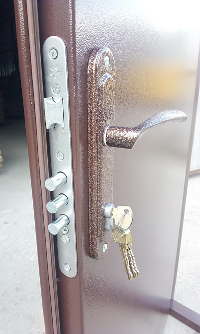 Двери металлические технические в  наличии, Redfort Техническая 2 листа металла, Ral 8017 Киев - изображение 3