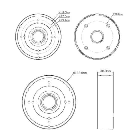 Коробка розподільна TVT TD-YXH0106 (77-00102) Киев
