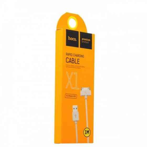 Кабель USB Hoco X1 Charging Cable 30-pin (White) 1m Полтава