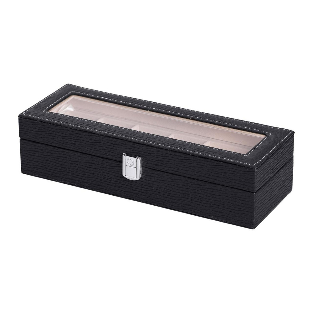 Шкатулка для украшений из эко кожи 31×11×8 см органайзер для ювелирных изделий HP-5-5B Киев - изображение 1