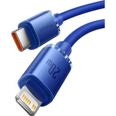 Дата кабель USB-C to Lightning 1.2m 20W blue Baseus (CAJY000203) Вінниця