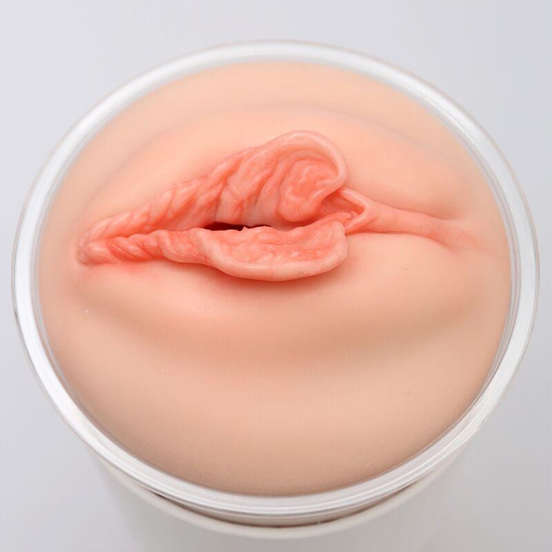 Мастурбатор-вагіна Naked Factory Cup Sleeve V–4, наскрізний Sex Aura Київ - фото 3