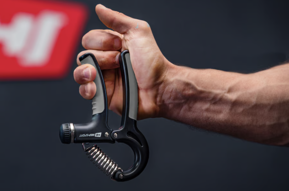 Эспандер с регулируемым сопротивлением 5 60 кг для тренировок рук, кистей и плеч Hop-Sport 5-60кг Киев - изображение 17