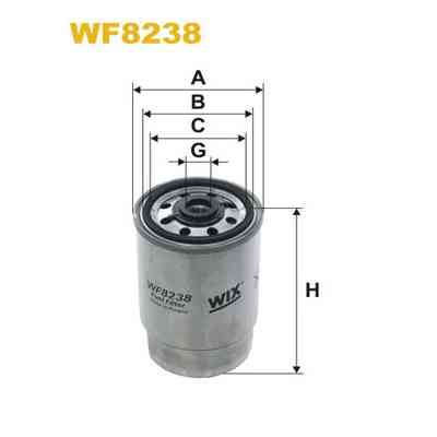 Фільтр паливний Wixfiltron WF8238 Вінниця